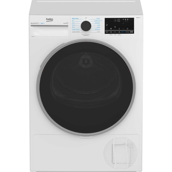 Beko B5T49231RW 9kg Heat Pump Tumble Dryer with RapiDry - White