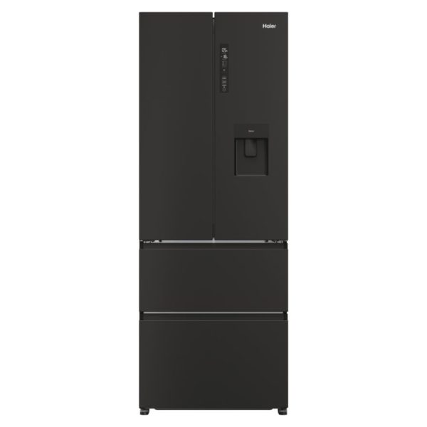 Haier HFR5719EWPB 700mm No Frost Fridge Freezer - Black