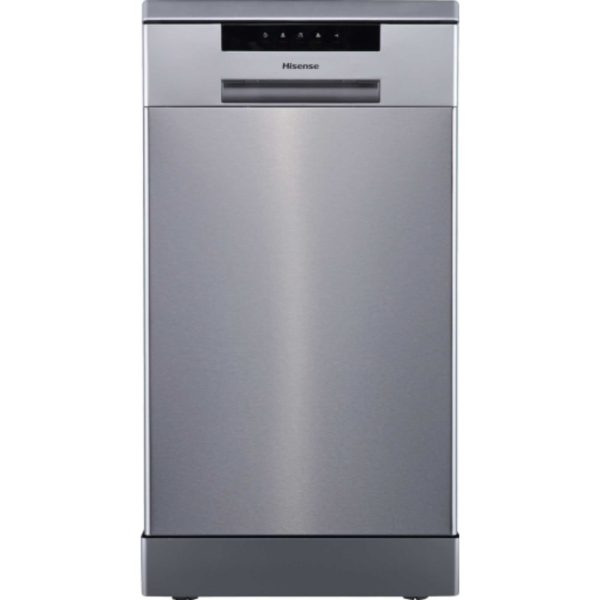Hisense HS523E15XUK Slimline Dishwasher - Stainless Steel