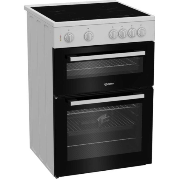 Indesit IT60V9KMWUK 60cm Electric Twin Cooker - White