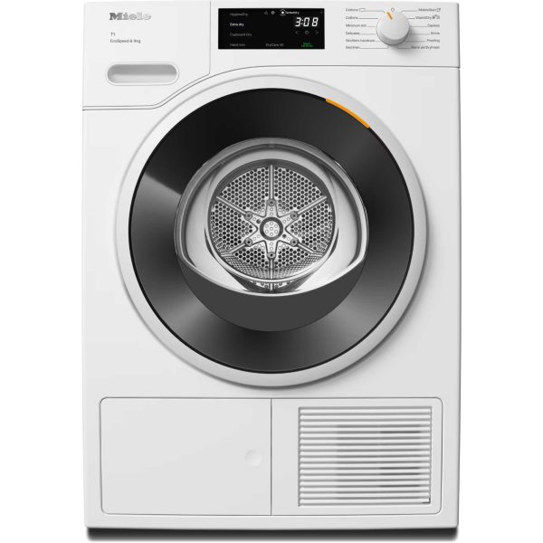 Miele TWD640WP 9kg Heat Pump Tumble Dryer EcoSpeed and EcoDry - White